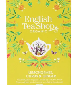 English Tea Shop Organic Lemongrass Ginger & Citrus Fruits Teabags 20pc