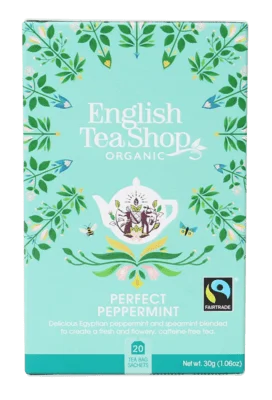 English Tea Shop Organic Peppermint Teabags 20pc