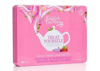 English Tea Shop Organic Wellness Tea Tin